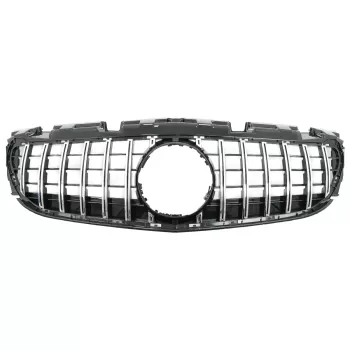 Front Grille suitable for Mercedes SLC-Class R172 Facelift (2016-2019) GT-R Panamericana Design Black/Chrome