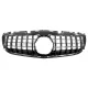 Front Grille suitable for Mercedes SLC-Class R172 Facelift (2016-2019) GT-R Panamericana Design Piano Black