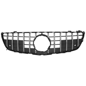 Front Grille suitable for Mercedes SL-Class R231 (2012-2016) GT-R Panamericana Design Black Chrome
