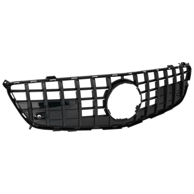 Front Grille suitable for Mercedes SL-Class R231 (2012-2016) GT-R Panamericana Design Black