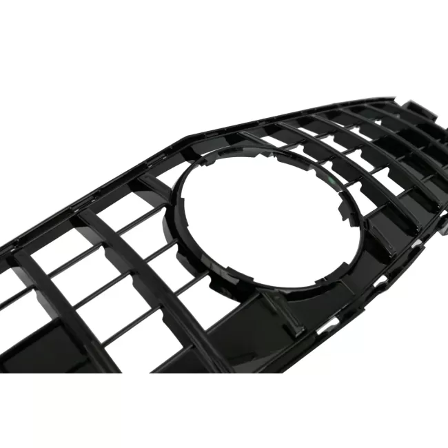 Front Grille suitable for Mercedes SL-Class R231 (2012-2016) GT-R Panamericana Design Black
