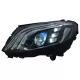 Full LED Headlights suitable for Mercedes C-Class W205 S205 (2014-2020) LHD W222 Design