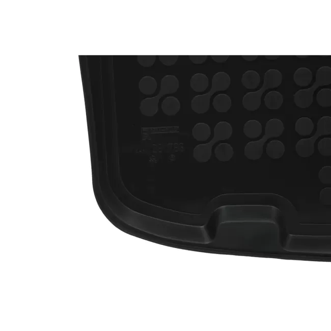 Rubber Trunk Mat Black suitable for Toyota C-HR SUV (2019-Up)