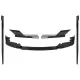 Aero Body Kit Front Bumper Lip and Rear Splitters suitable for BMW F95 X5M Competition (2018-up) Piano Black