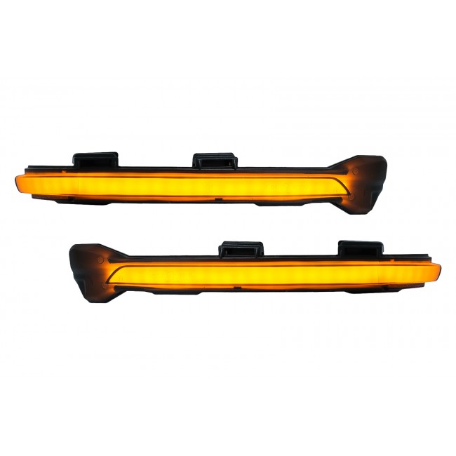 Mirror Dynamic Turn Signal Light Lamp SMOKE LED SEQ suitable for VW Golf 7 Hatchback Variant (2013-2017) Touran II (2015-Up)