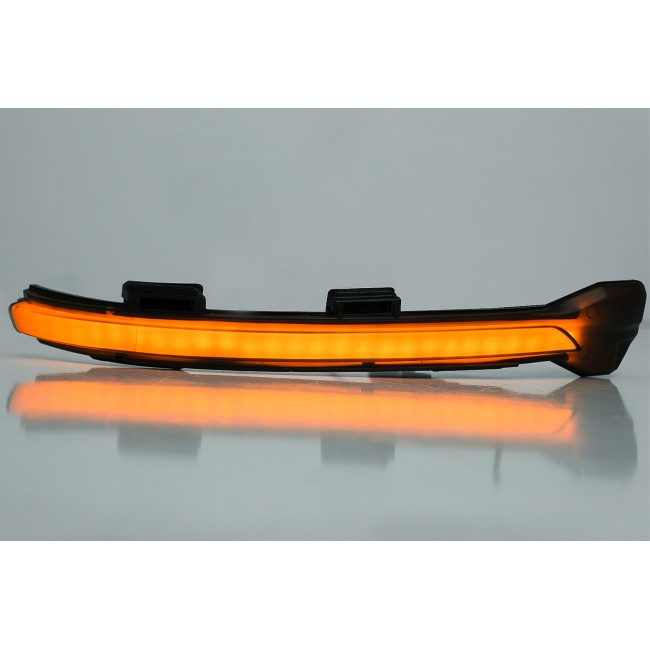 Mirror Dynamic Turn Signal Light Lamp SMOKE LED SEQ suitable for VW Golf 7 Hatchback Variant (2013-2017) Touran II (2015-Up)
