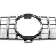 Front Grille suitable for Mercedes CLS W219 (2005-2008) GT-R Panamericana Design Chrome