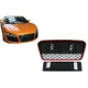 Front Grille suitable for Audi R8 42 1st Generation Facelift (2013-2015) RS Design Glossy Black Red