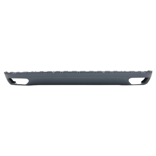 Rear Bumper Diffuser Valance with Exhaust Muffler Tips suitable for Audi A8 D4 (2010-2014) W12 Design