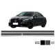 Set Sticker Vinyl Dark Grey Upper Bonnet Roof & Tailgate suitable for Mercedes CLA W117 C117 X117 (2013-2016) A Class W176 (2012-up) A45 Design