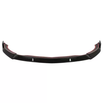 Front Bumper Spoiler Lip suitable for Mercedes CLA45 C117 X117 (2013-2016) Glossy Black