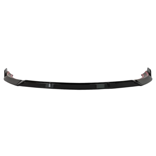 Front Bumper Spoiler Lip suitable for Mercedes CLA45 C117 X117 (2013-2016) Glossy Black