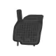 Floor mat Rubber Black suitable for VW Polo VI (2017+)