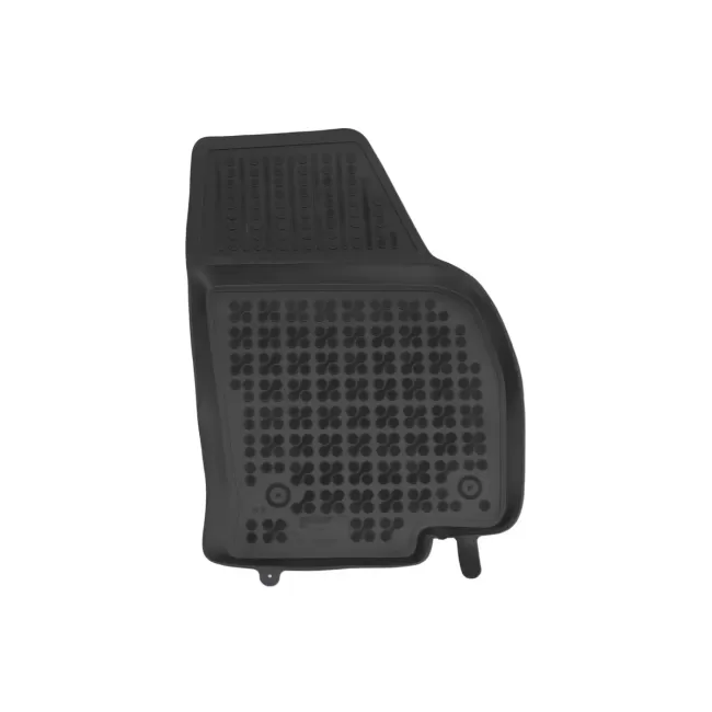 Floor mat Rubber Black suitable for VW Polo VI (2017+)
