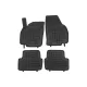 Floor mat Rubber Black suitable for VW Polo VI (2017+)