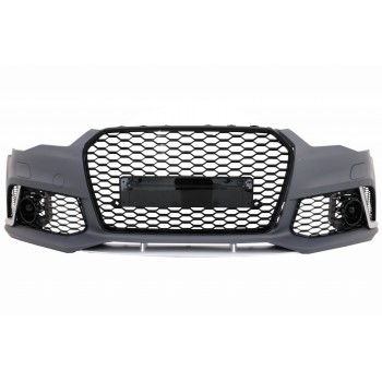 Front Bumper suitable for Audi A6 C7 4G Facelift (2015-2018) RS6 Design With Grille