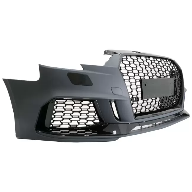 Front Bumper suitable for Audi A3 8V Facelift (2016-2019) Sedan Cabrio RS3 Design Brilliant Black