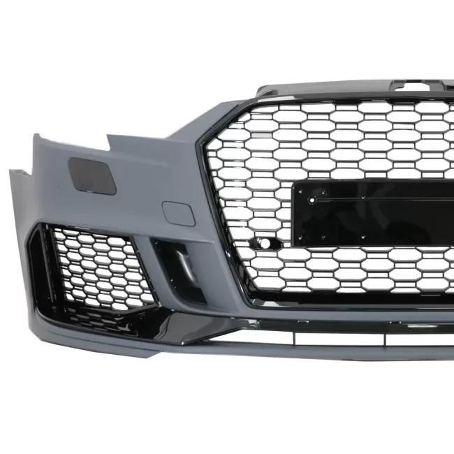 Front Bumper suitable for Audi A3 8V Facelift (2016-2019) Sedan Cabrio RS3 Design Brilliant Black