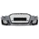 Front Bumper suitable for Audi A3 8V Facelift (2016-2019) Sedan Cabrio RS3 Design Brilliant Black