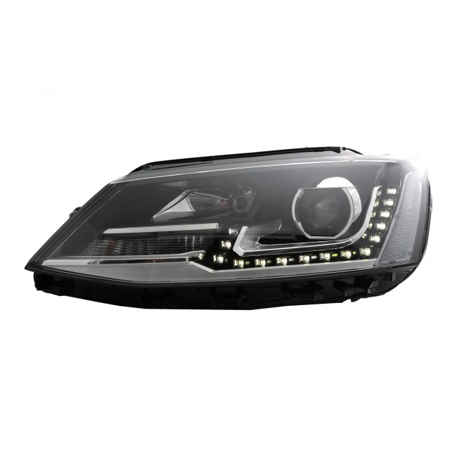 LED DRL Projector Headlights suitable for VW Jetta Mk6 VI (2011-2017) GTI Design