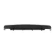 Rear Bumper Air Diffuser with Exhaust Muffler Tips suitable for Mercedes CLA W117 X117 Shooting Brake (2013-2018) Facelift CLA45 Look Black