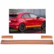 Side Decals Sticker Vinyl Matte Orange suitable for Mercedes C238 Coupe W212 W213 E200 E300 E350 E46 E63 C207 A207