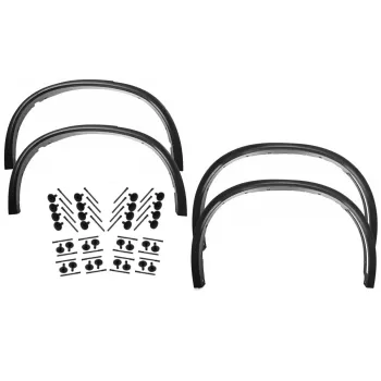 Wheel Arches Fender Flares with 32 pieces Plastic Auto Clips suitable for BMW X5 F15 (2014-2018) M Design