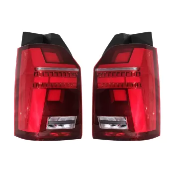Full LED Taillights suitable for VW Transporter T6 (2015-2020) Dynamic Sequential Turning Light
