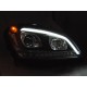 Headlights Tube Light suitable for Mercedes M-Class W164 (2005-2008) Chrome with Dynamic Turn Signals