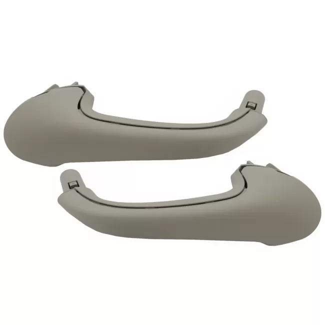 Set of Front Doors Pull Handles Interior suitable for Mercedes C-Class W203 S203 (2000-2007) Gray