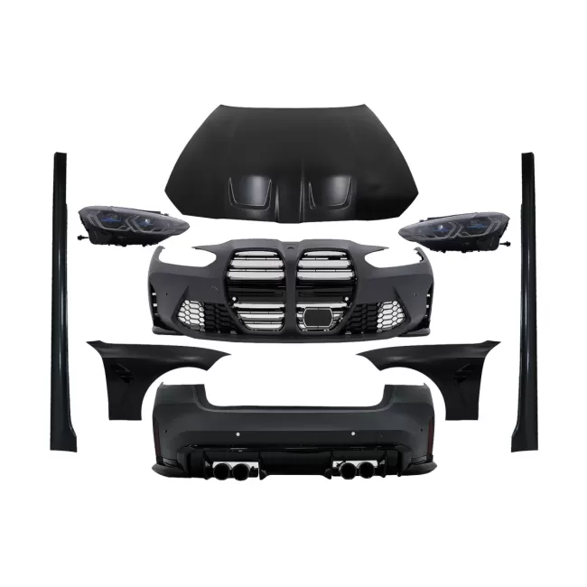Wide Body Kit suitable for BMW 3 Series G20 Sedan (2018-2022) Conversion to G80 M3