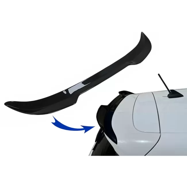 Roof Spoiler Cap suitable for Ford Fiesta Mk8 ST / ST-Line (2017-2021) Piano Black