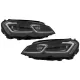 LED Headlights Bi-Xenon Look suitable for VW Golf 7 VII (2012-2017) Facelift G7.5 R Line Design with Sequential Dynamic Turning Lights