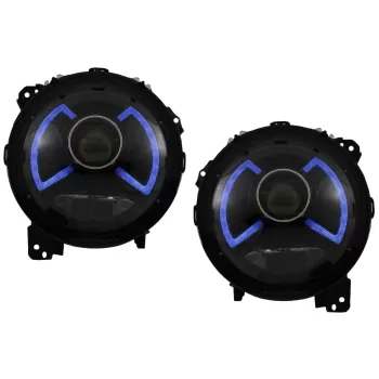 Full LED Headlights suitable for Jeep Wrangler IV JL/JLU (2018-up) Light Bar