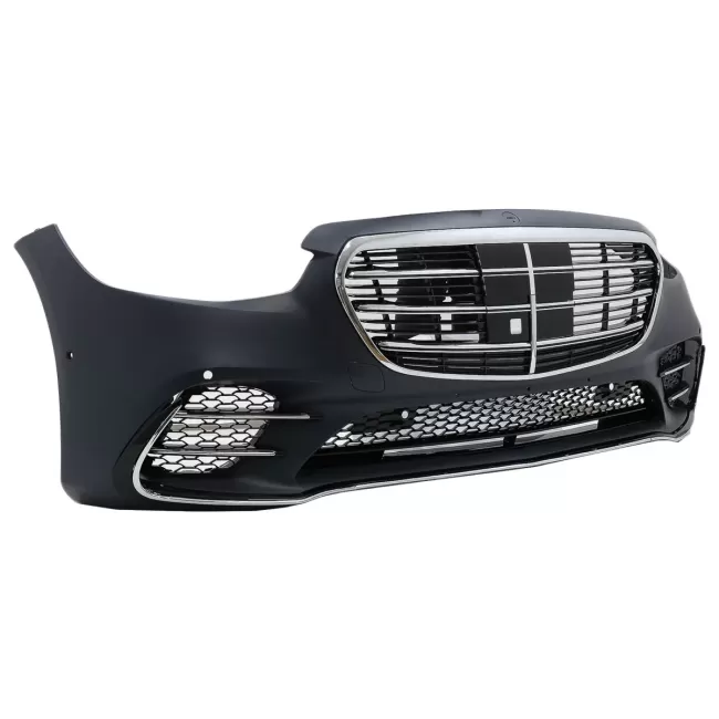 Front Bumper suitable for Mercedes S-Class W223 Limousine (2020-up) Sport Line Design