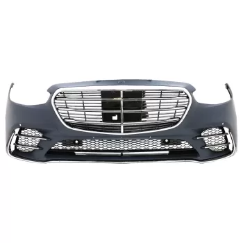 Front Bumper suitable for Mercedes S-Class W223 Limousine (2020-up) Sport Line Design