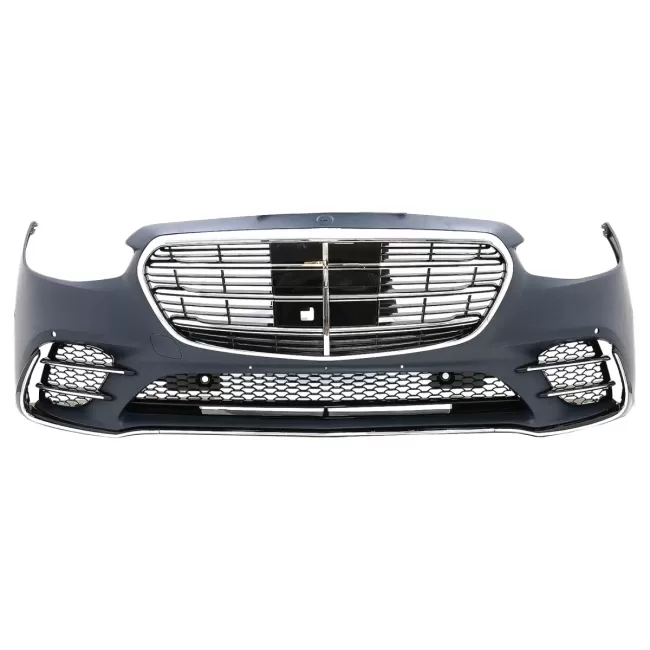 Front Bumper suitable for Mercedes S-Class W223 Limousine (2020-up) Sport Line Design