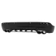 Rear Diffuser and Piano Black Exhaust Tips suitable for Mercedes GLA SUV H247 Sport Line (2020-) Aero 45S Design Night Package