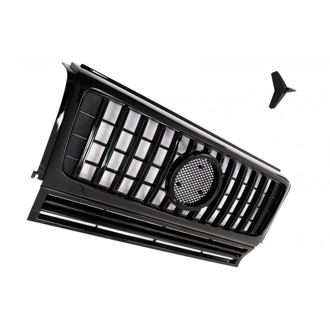 Front Grille suitable for Mercedes G-Class W463 (2002-2017) New G63 GT-R Panamericana Design