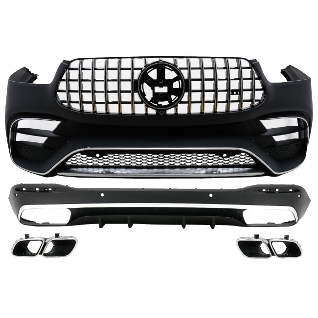 Body Kit suitable for Mercedes GLE W167 SUV Sport Line (2019-Up) GLE 63S Design