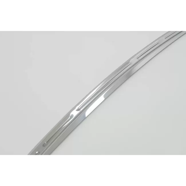 Rear Bumper Protector Sill Plate Foot Plate Aluminum Cover suitable for Mercedes GLC Coupe C253 (2015-2018)