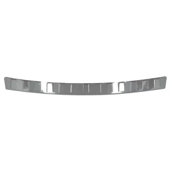 Rear Bumper Protector Sill Plate Foot Plate Aluminum Cover suitable for VW Golf VII 7 7.5 5G Hatchback (2012-2019)