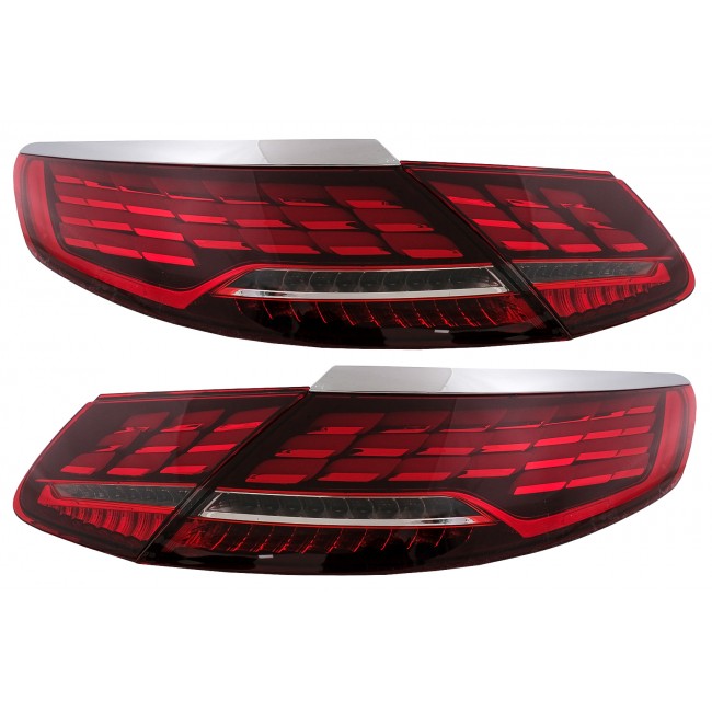 Taillights Full LED suitable for Mercedes S-Class Coupe C217 Cabrio A217 (2015-2017) Facelift S63 S65 Design