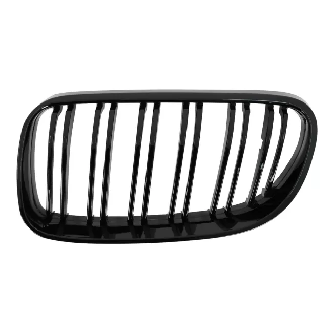 Front Kidney Grilles suitable for BMW 3 Series E92 E93 Coupe Convertible LCI (2010-2015) Double Stripe Piano Black