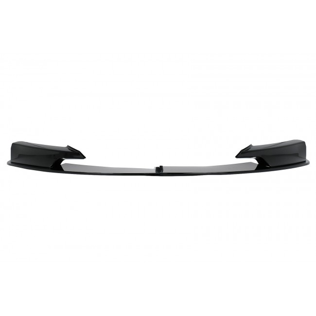 Priekinis bamperio spoileris skirtas BMW 3 Series F30 Sedan F31 Touring (2011-up) M Design juodas lakuotas