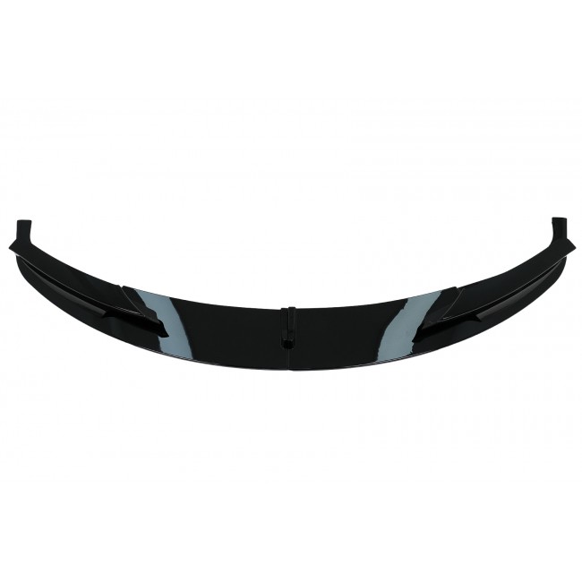 Priekinis bamperio spoileris skirtas BMW 3 Series F30 Sedan F31 Touring (2011-up) M Design juodas lakuotas