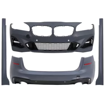Body Kit suitable for BMW 2 Series F45 LCI Active Tourer (05.2017-12.2019) M-Technik Design Double Outlet for Single Exhaust