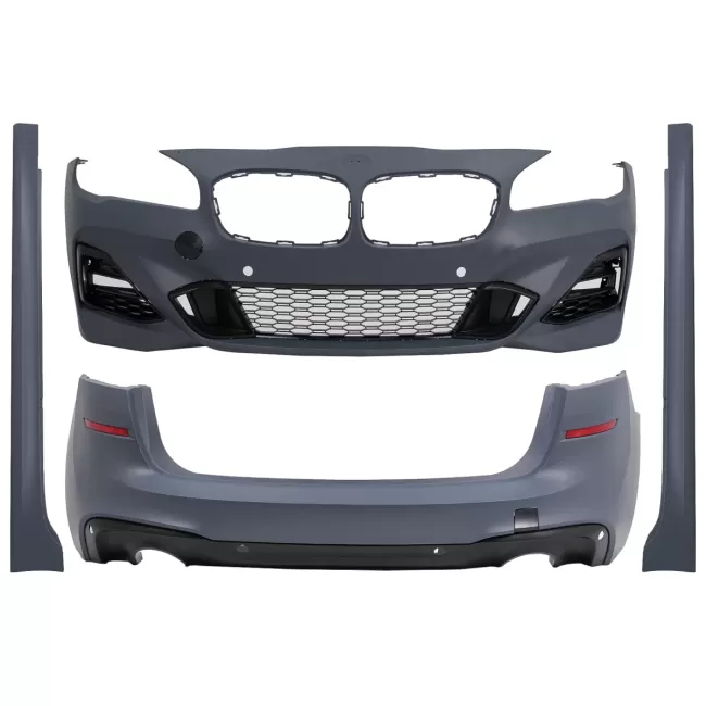 Body Kit suitable for BMW 2 Series F45 LCI Active Tourer (05.2017-12.2019) M-Technik Design Double Outlet for Single Exhaust