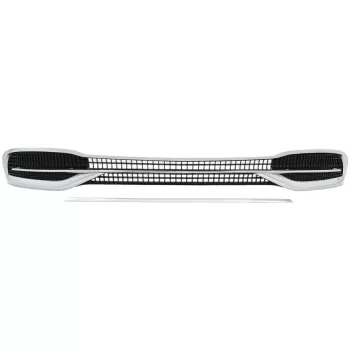 Front Bumper Parts suitable for Mercedes S-Class W222 Facelift Sedan (2017-2020) Chrome M-Design