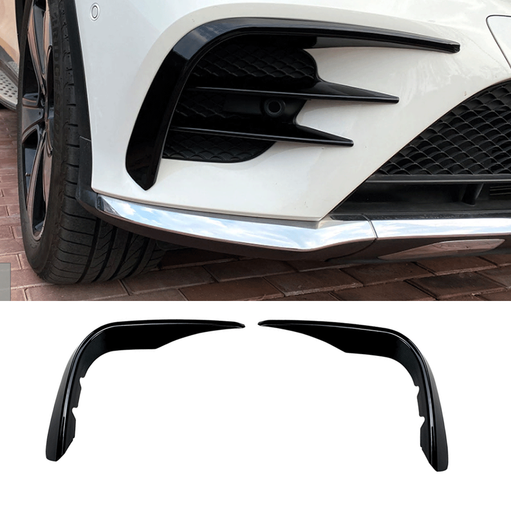 FITS FOR MERCEDES X253 C253 GLC AMG LINE (PRE-FACELIFT) FRONT AERO FLAPS
